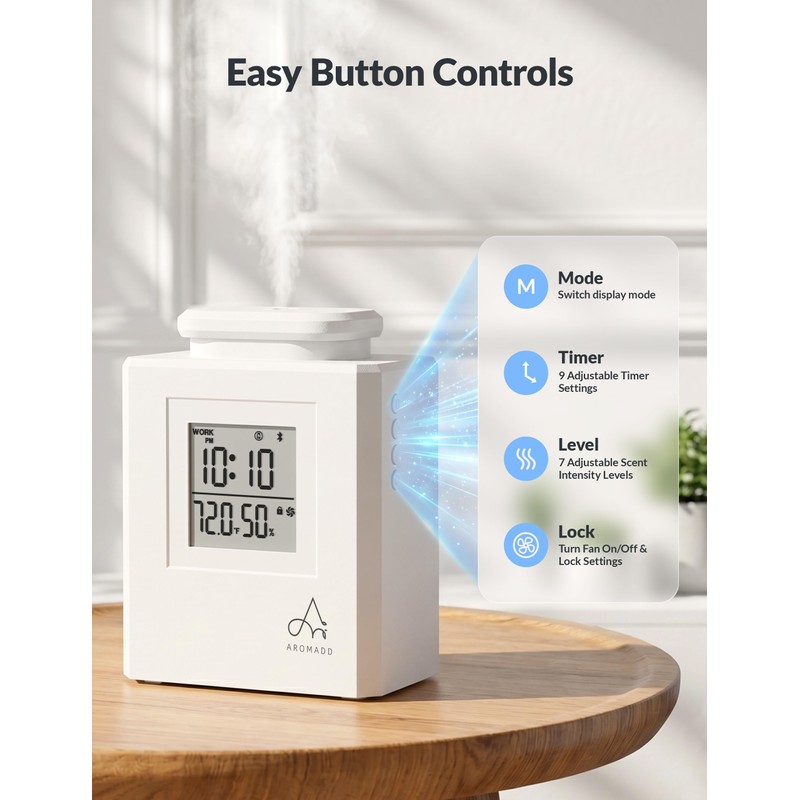 Aromadd U4 Smart HVAC Scent Diffuser for Home – 3000