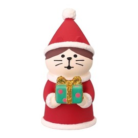 Decorle Concombe Santa's Liner ZXS-29224X Present Replacement Kitten, Approx. 9.4 x 13.4 x 2.0 inches (24 x 34 x 50 cm)