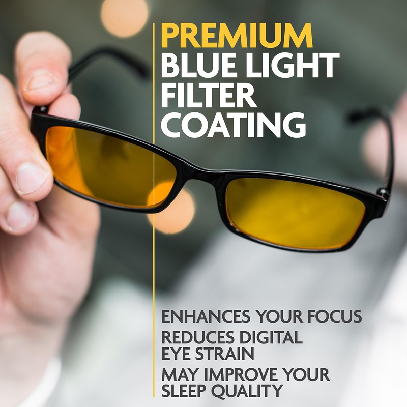 Prospek Blue Light Blocking Glasses, ELITE for Women and Men,