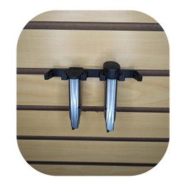 Hammy3DPrints Mount for S&W Shield Plus 9mm Mags - Slatwall | Magazine Holder Storage Rack (Dakota with Metal Track Insert)