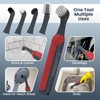 LifeBasis Rechargeable Power Scrubber, Cordless Electric Cleaning Brush, Water Resistant