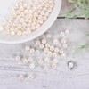 sourcing map 100 Pcs Freshwater Pearl Beads, 5-6mm Irregular Loose