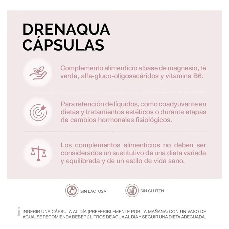 Cumlaude Lab Drenaqua Suplemento 30 Capsulas Sin Sabor