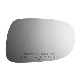 Fits 08-12 ES350, 08-14 is F, 10-15 IS250, IS350 Right Passenger Mirror Glass Lens, Direct Fit-Over Option for Auto-Dimming Mirrors (Mirror Does Not Auto Dim)