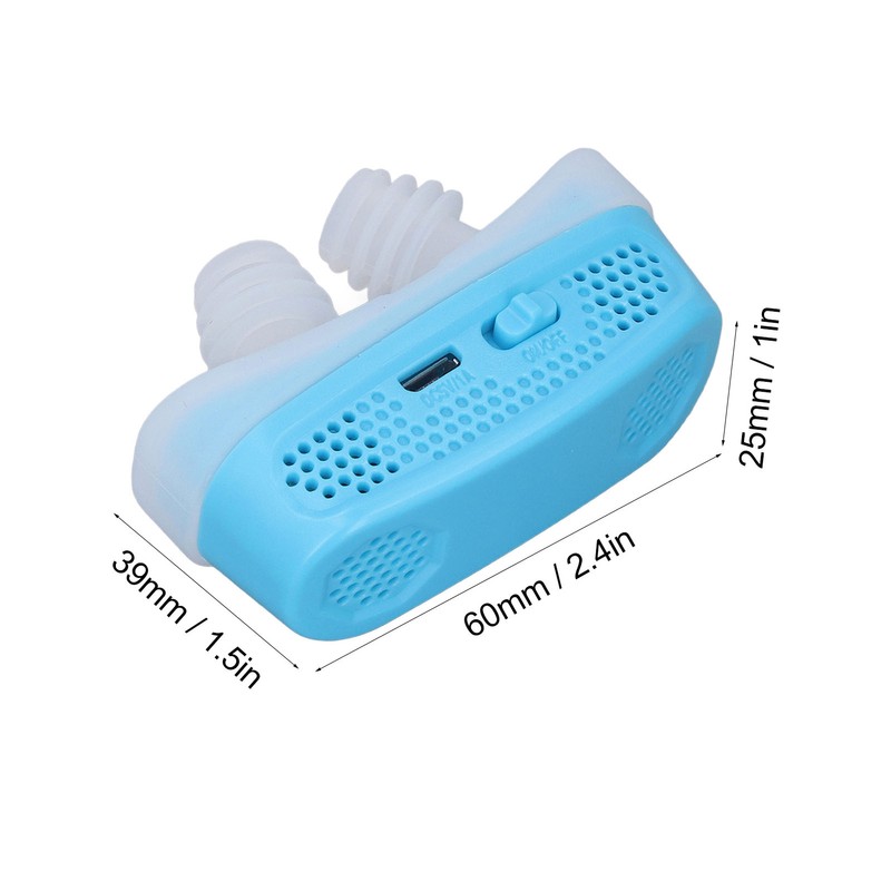 Electric Snoring Solution Devices Automatic Nose Vents Plugs Portable Variable