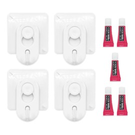 Kuripita Hook for Wallpaper (S) White - [Economy 4-Set] ★Load Capacity 1kg★