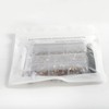 Beadsland Flatback Nail Rhinestones,Golden Shadow,Mixed 10 Sizes 8300PCS