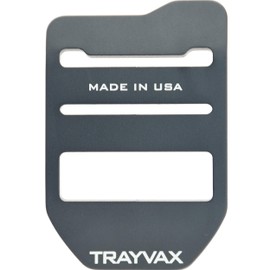 Trayvax - Hebilla de cinturón táctica para hombres y mujeres, senderismo al aire última intervensión y accesorios militares, color gris, Gris, 2.83" L