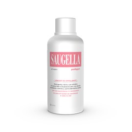 Saugella Poligyn Beruhigendes und beruhigendes Intimwaschmittel, gegen Unwohlsein und Juckreiz, neutrales Reinigungsmittel mit Kamillen- und Bisabolol-Extrakt - 750 ml