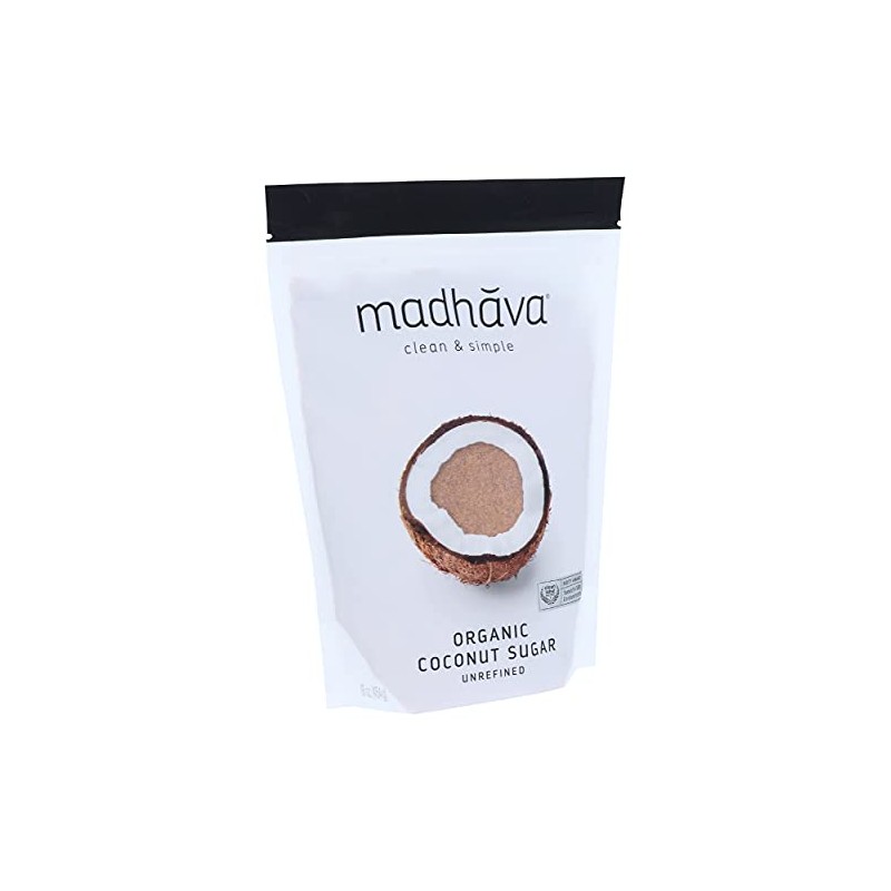 Madhava Organic Coconut Sugar - 1 lb