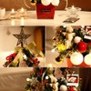 Mini Christmas Tree Decoration with Light Artificial Christmas Trees Decorated