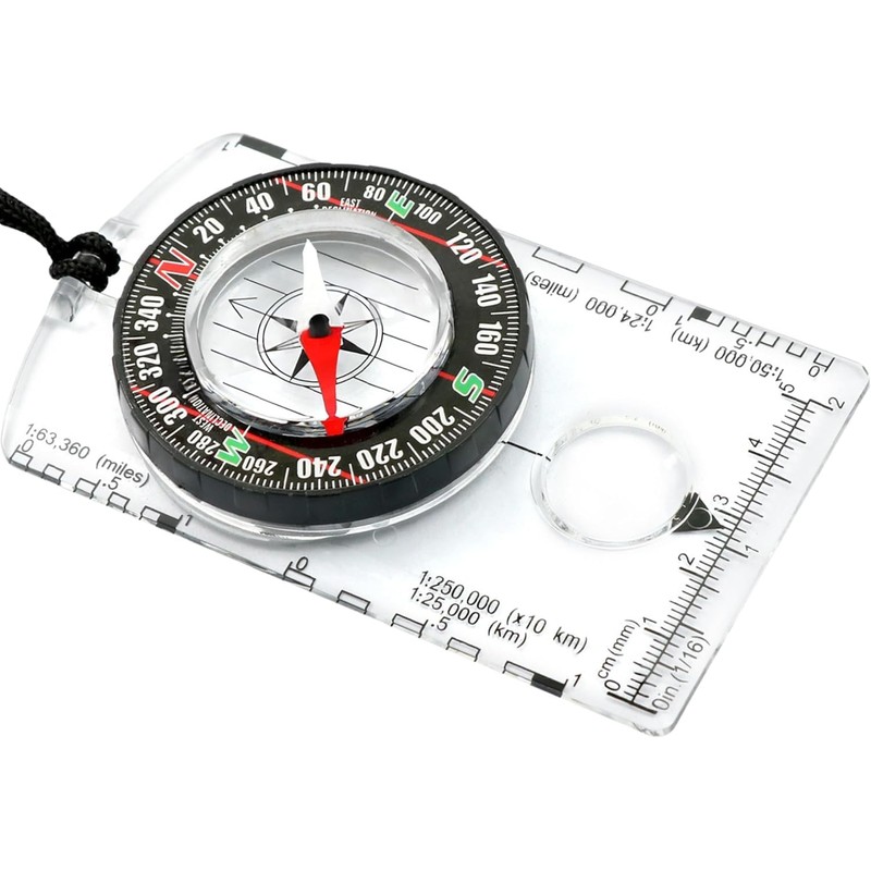 Compass, Mountain Climbing, Waterproof Oil Compass, With Compass, Compass With