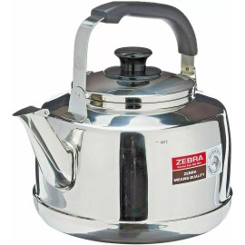 Zebra Extra Large Size 7.5 Liter Zebra Whistling Sound Kettle Stainless Steel SUS304