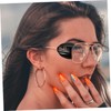 Gadpiparty 4Pcs Clear Safety Side Shields for Glasses Durable Protective
