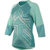 PEARL IZUMI - Ride Women's Launch 3/4 Sleeve Jersey, Aqua