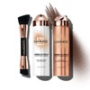 LUMINESS Airbrush Spray Silk Foundation Starter Kit - Rich Dark