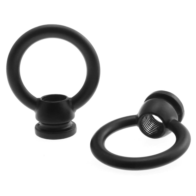 E-outstanding 2pcs 36x43mm M10 Thread Ring Shape Female Loop Eye