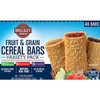 Wellsley Farms Fruit & Grain Cereal Bars Variety Pack, 48