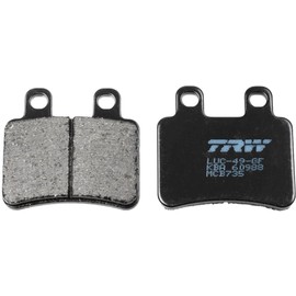 TRW MCB735 Organic Allround Brake Pad Set for Italjet Jet Set 2002-2003 Front Axle and Other Motorcycles
