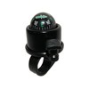 BENSON Bicycle Bell with Compass - Black or Chrome -