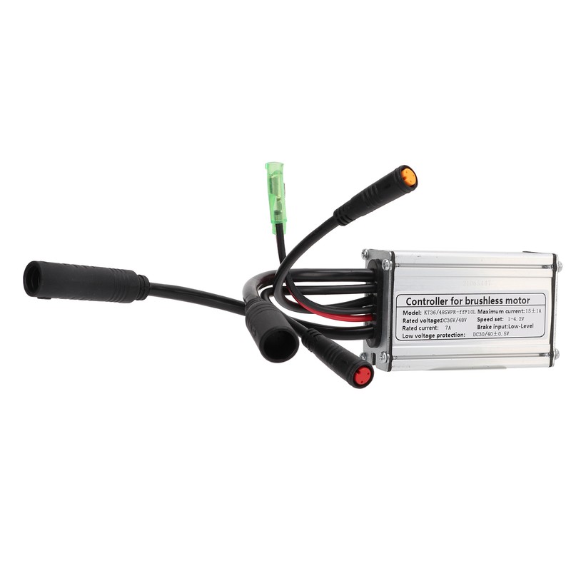 36V 48V 15A Electric Bike Sine Wave Controller 250W Brushless