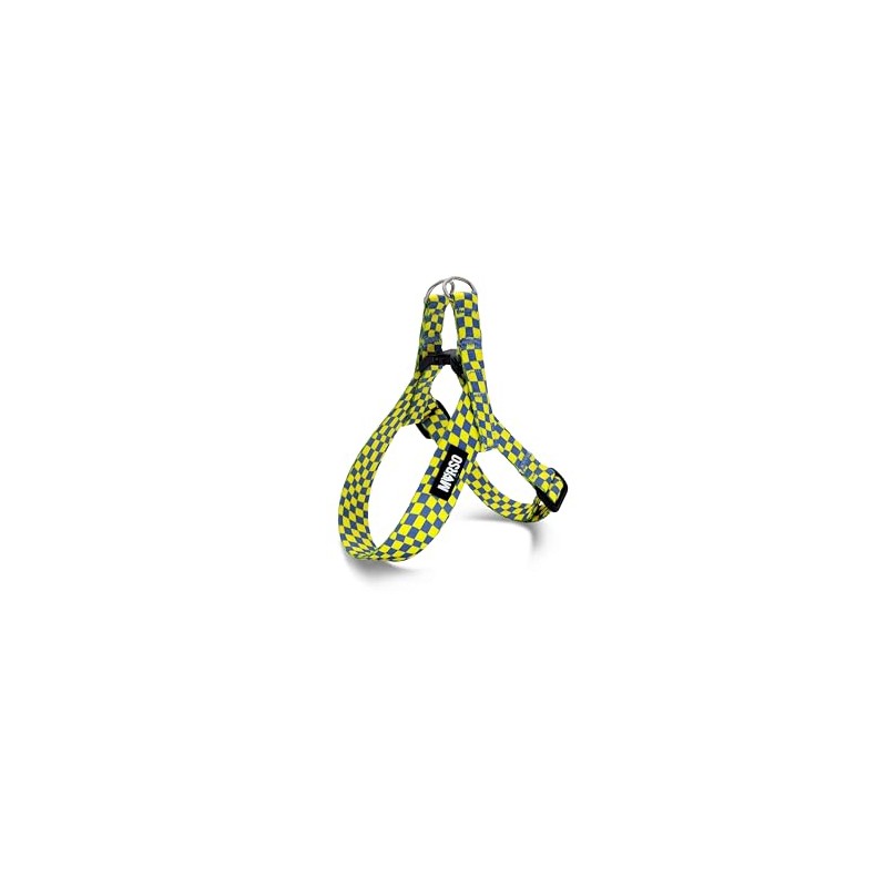 MORSO® MINI Adjustable Harness for Small Dogs, Yellow and Blue,