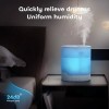 Yogin Humidifiers for Bedroom, 3L Ultrasonic Cool Mist Humidifiers for