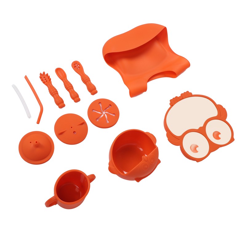 Baby Led Weaning Supplies Owl Shape Teether Safety Strong Suction