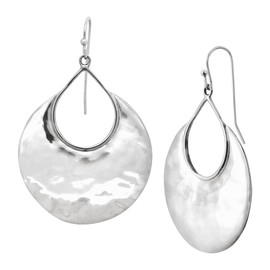 Silpada'sterling Silver Crescent Drop Earrings