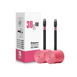 Pack of 2 TPU Inner Tubes - Ultralight 700×18-32C & 32-47C Bicycle Inner Tubes with SV (Presta Valve) 45/65/85mm - Ideal for Road & Gravel Bike