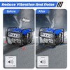 4 Pack Heavy Duty Anti Vibration Pads, 4" x 4"