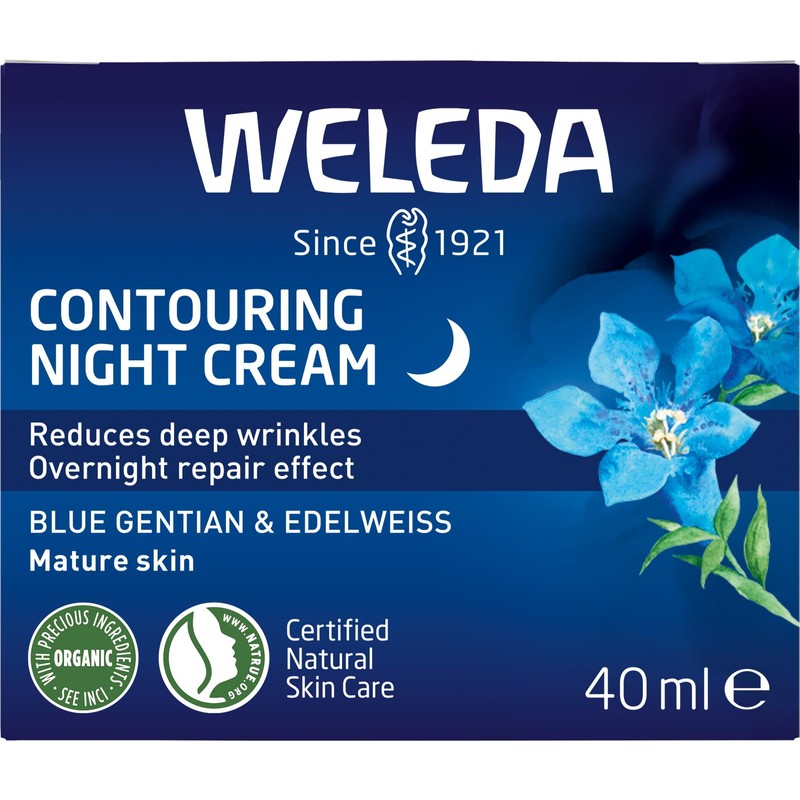 Weleda Contouring Night Cream Blue Gentian and Edelweiss (1 x