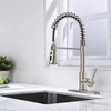 EHHXTXFWA Kitchen Faucet with Pull Down Sprayer, 3-Function Spring Pull