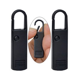 2Pcs Zipper Pulls Tab Replacement Metal Zippers Handle Mend Fixer Tag Repair for Boot, Luggage, Backpack, Suitcase and More