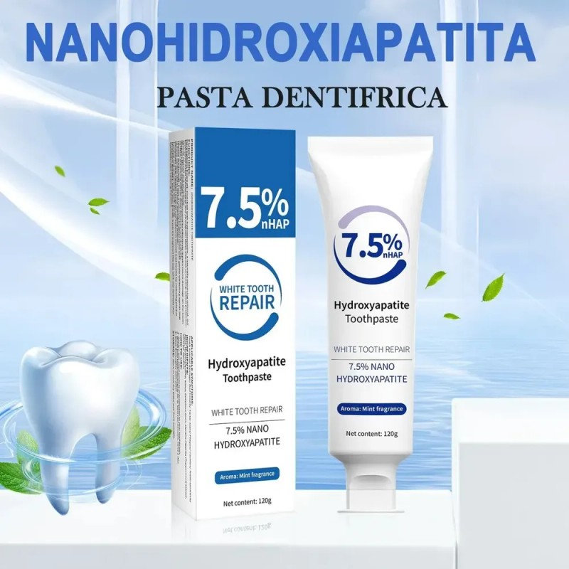 Pasta De Dientes Boka Nano Con Hidroxiapatita Sin Flúor, 120