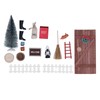 1/12 1/6 Christmas Fairy Door Kit Crafted Exquisite Cute Colourful
