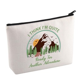 KUIYAI Fantasy Movie Merchandise Makeup Bag Adventure Inspired Toiletry Bag Ring Power Lovers Gift Ring Fellowship Gift For Fans (AnoAdventureMup)