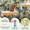 Sunhoo Cat Window Perch Bed Foldable Kitty Windowsill Hammock Shelf