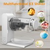 Shave Ice Machine,Electric Snow Cone Machine Rechargeable Slushie Maker for