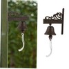 GRIRIW Iron Material Door Chime Charming Vintage Design Hanging Wall