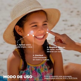 FOTOSUN UV100 FPS 50+ Protector Solar Para Niños 125 ml, Protege UVA/UVB, Resistente al Agua, Alta Protección, Hipoalergénico.