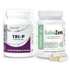 Kit Tri 100 Cápsulas Triptófano Gabazen Gaba Inositol Vitaminas Suplementos