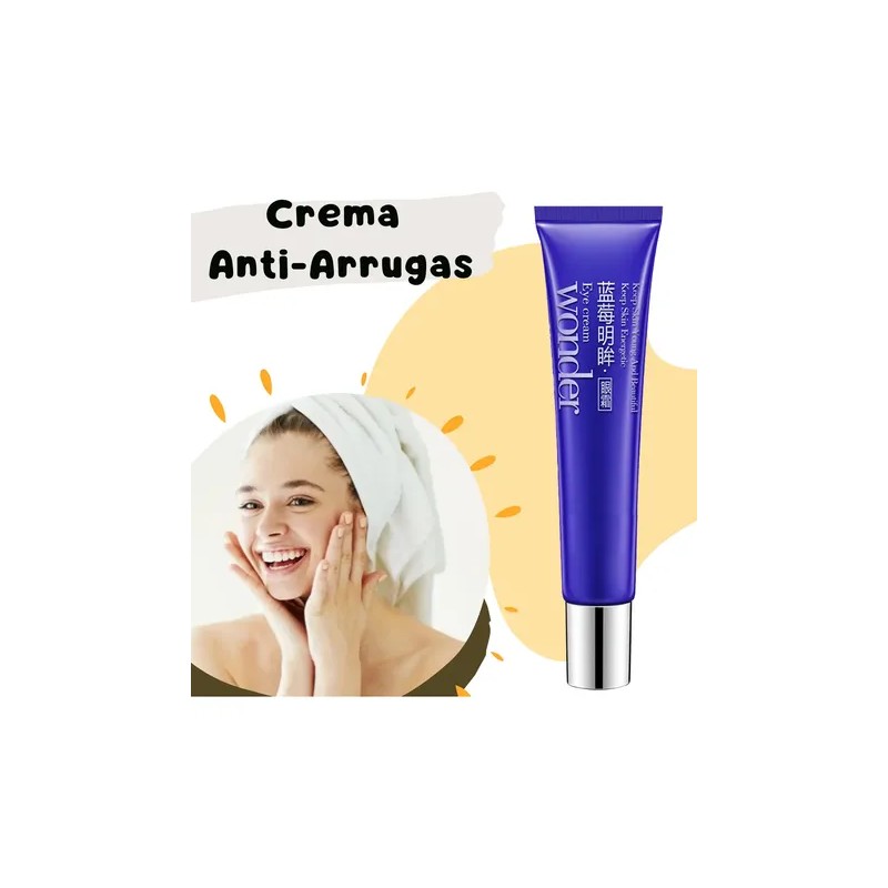 Crema Hidratante Antiarrugas Ojos Acido Hialuronico Facial