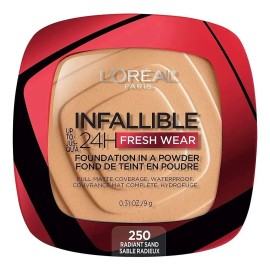 L'Oréal Paris Infallible 24h Fresh Wear, Base de Maquillaje en Polvo Mate