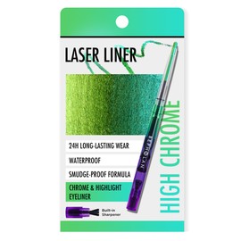 BEPHOLAN Chameleon Metallic Green Eyeliner Pencil Waterproof Gel Eye Liner Pencil Shifting Colors Glitter, Smudge Proof 24h Long-Lasting Eyeliner Pen (WILD OASIS)