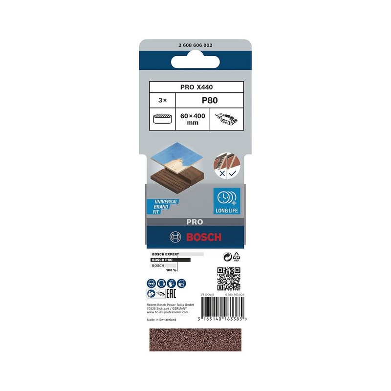 Bosch 3X PRO Paint on Wood and Hardwood X440 Sanding