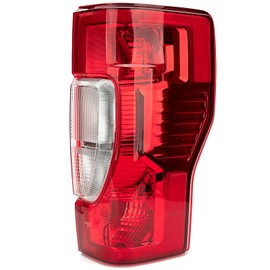 Right Passenger Side Rear Tail Light Assembly Compatible With 2020-2022 Ford F250/F350/F450 Super Duty Rear Taillight Tail Lamp Halogen Brake Lamp(w/o Blind Spot) (non- LED)