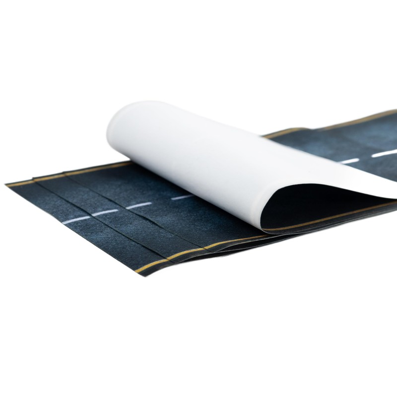Asphalt Roads - Non-Slip Fabric 2D Road Set (Width 16.2