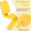 Yellow Webbing 1.5 Inch Cotton Webbing Straps for Bags Straps
