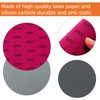 Pack of 30 Sandpaper 125 mm Velcro Grain 2000/3000/4000/5000/7000/10000 Grits
